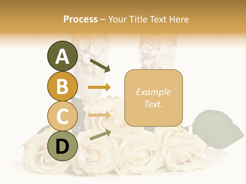 Wedding Closeup Wine PowerPoint Template