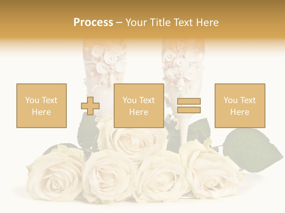 Wedding Closeup Wine PowerPoint Template