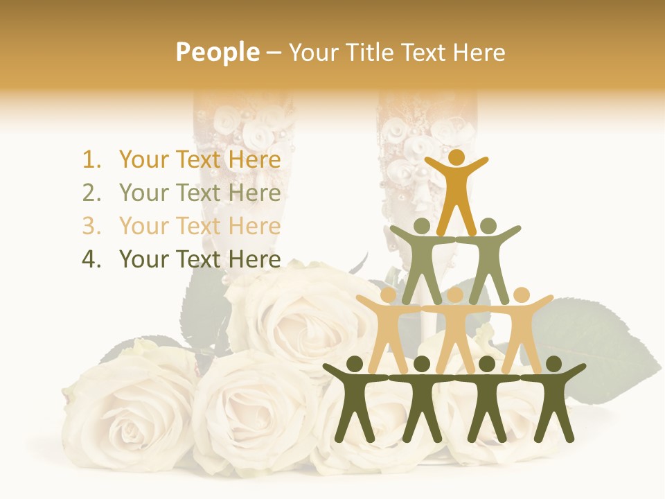Wedding Closeup Wine PowerPoint Template