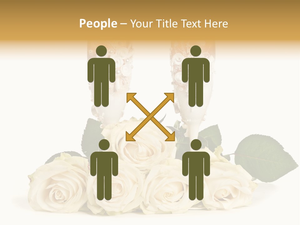 Wedding Closeup Wine PowerPoint Template