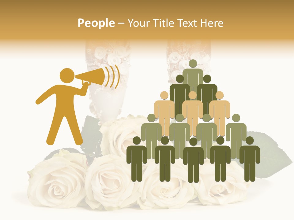 Wedding Closeup Wine PowerPoint Template