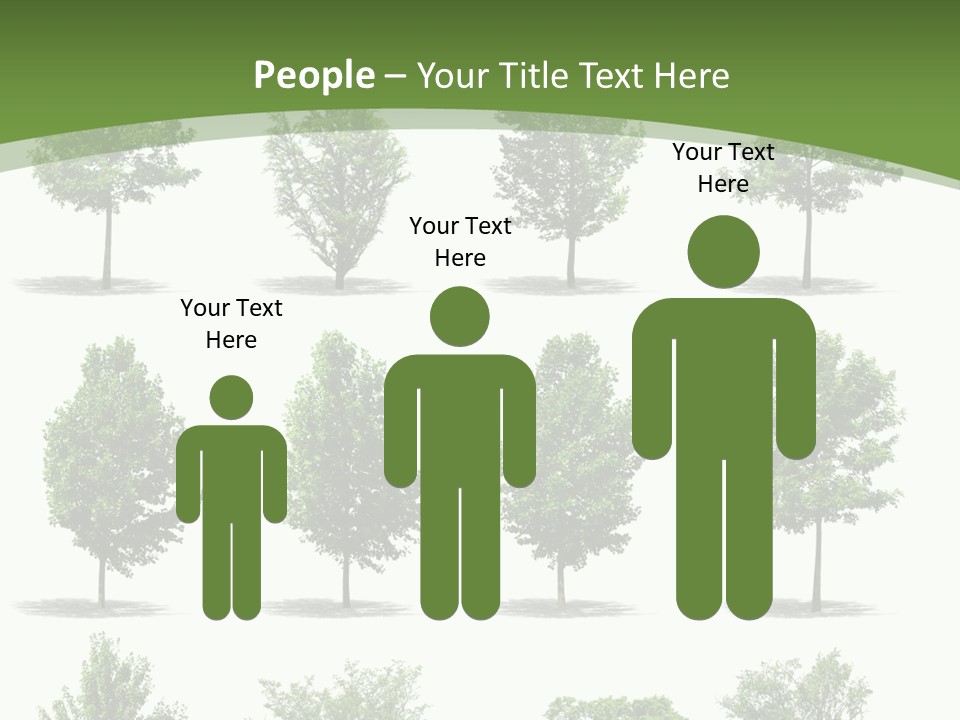Table Conference Figure PowerPoint Template