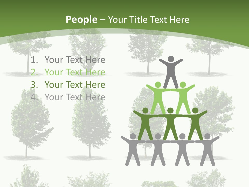 Table Conference Figure PowerPoint Template