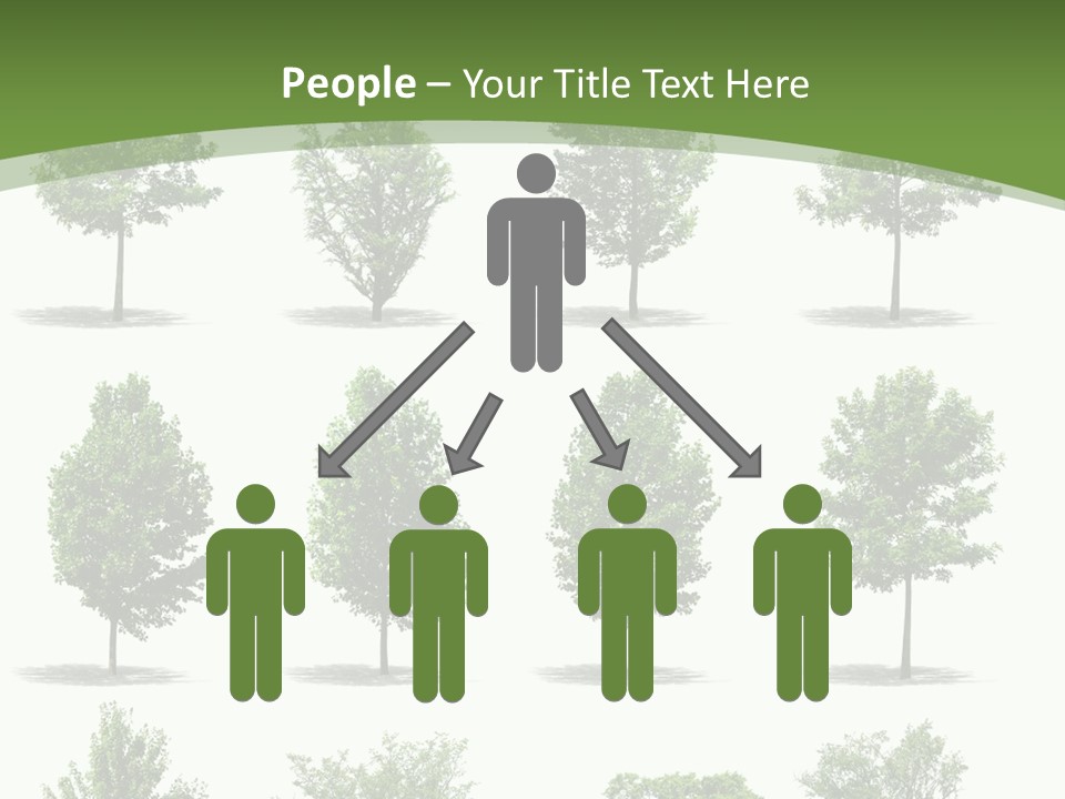 Table Conference Figure PowerPoint Template