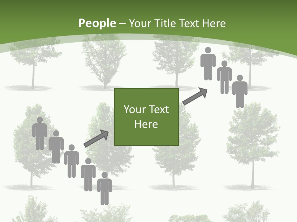 Table Conference Figure PowerPoint Template