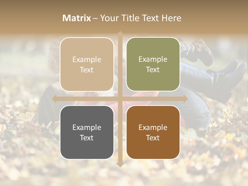 Portrait Background Beautiful PowerPoint Template