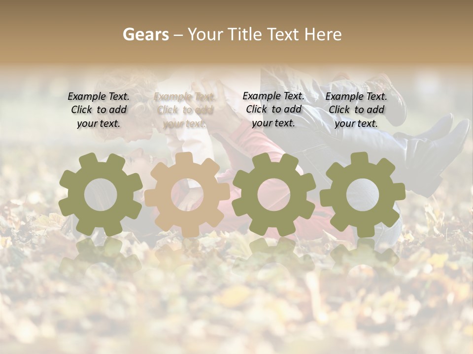 Portrait Background Beautiful PowerPoint Template