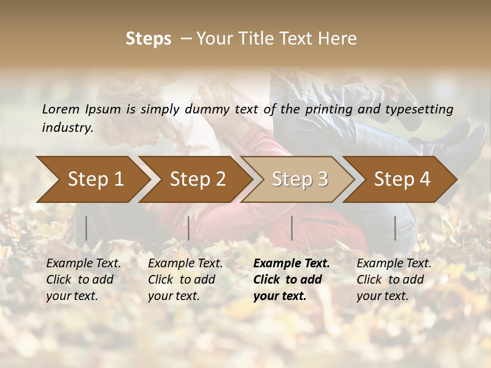 Portrait Background Beautiful PowerPoint Template