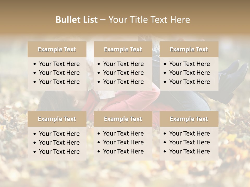 Portrait Background Beautiful PowerPoint Template