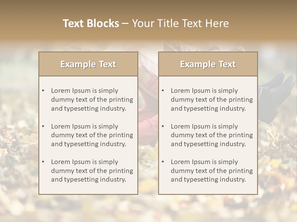 Portrait Background Beautiful PowerPoint Template