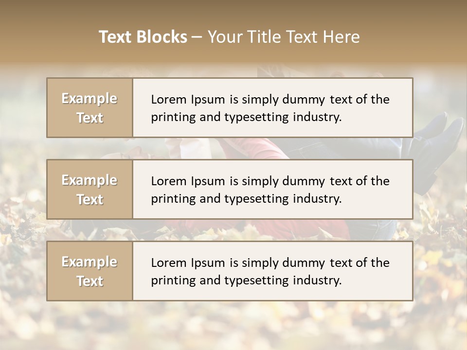 Portrait Background Beautiful PowerPoint Template