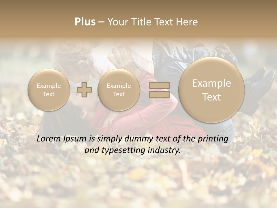 Portrait Background Beautiful PowerPoint Template