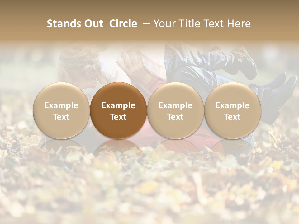 Portrait Background Beautiful PowerPoint Template