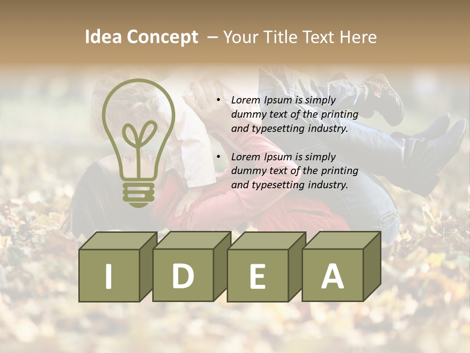 Portrait Background Beautiful PowerPoint Template