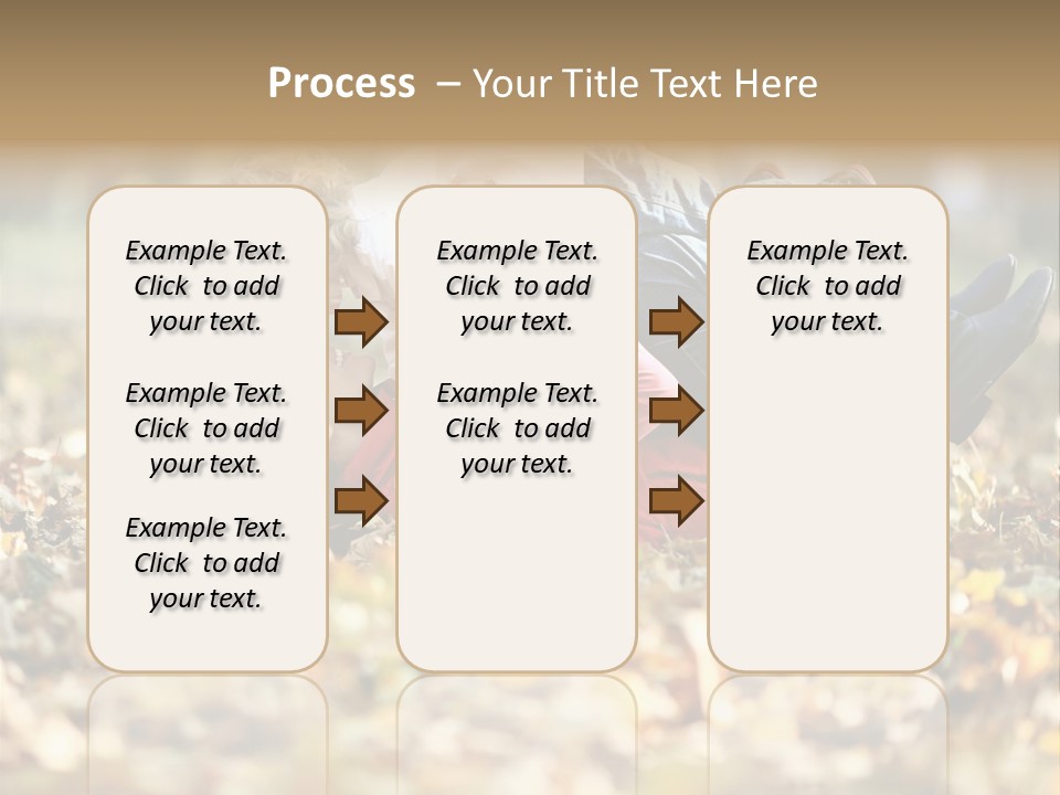 Portrait Background Beautiful PowerPoint Template