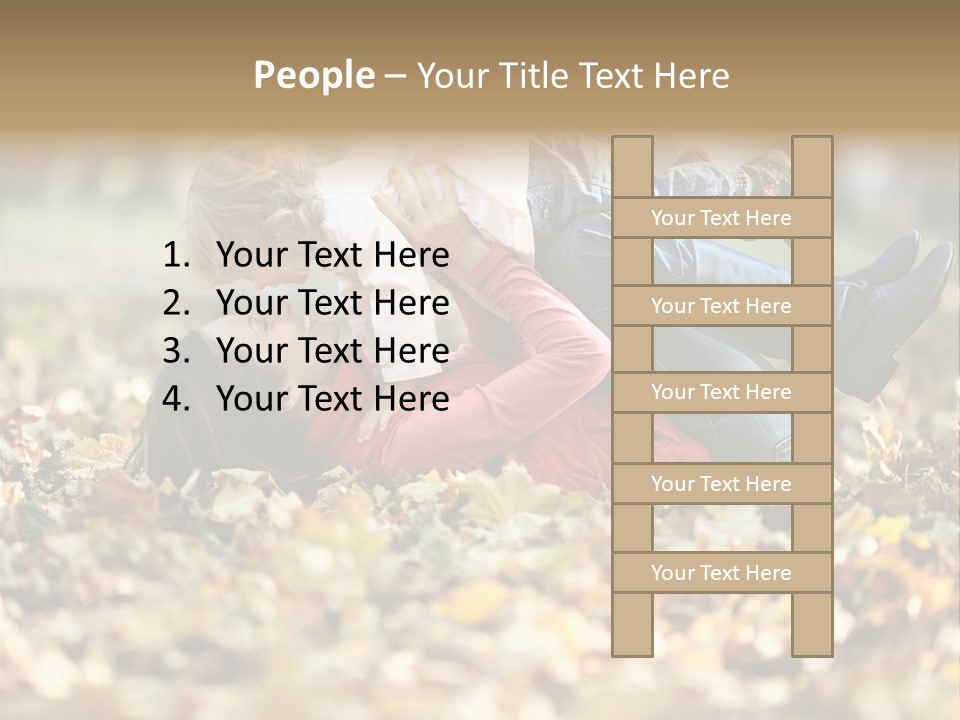 Portrait Background Beautiful PowerPoint Template