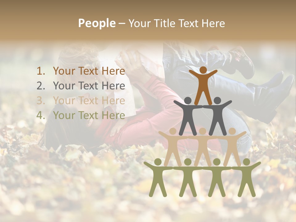 Portrait Background Beautiful PowerPoint Template