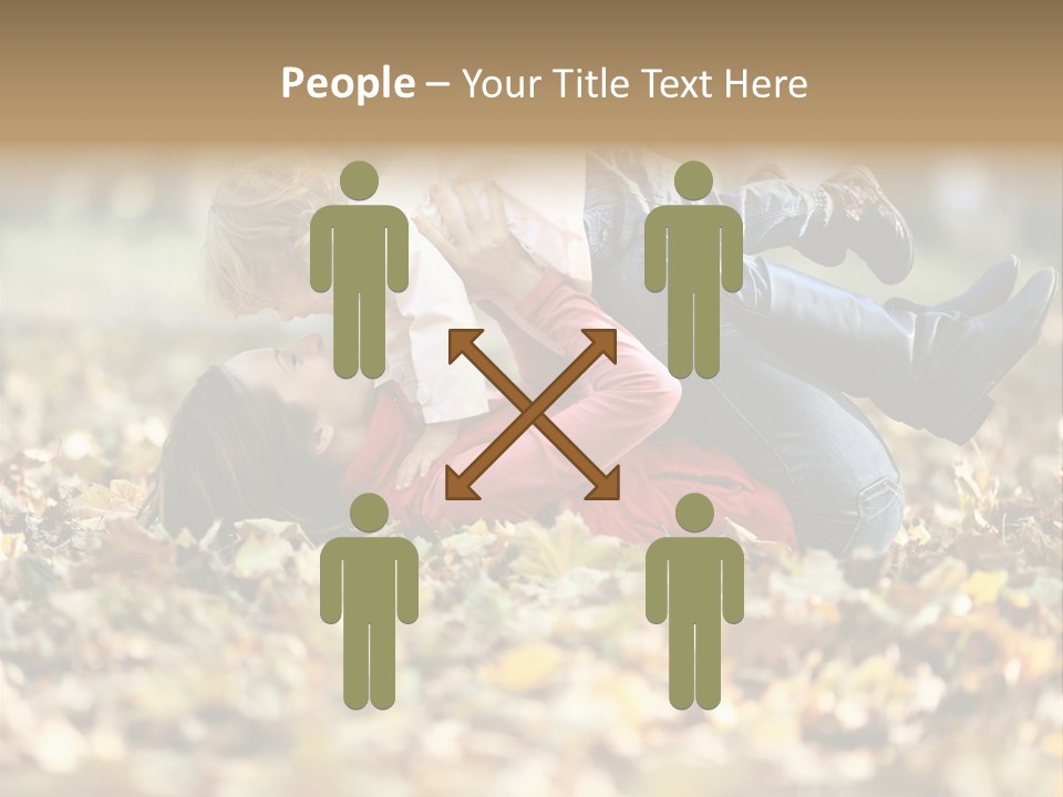 Portrait Background Beautiful PowerPoint Template