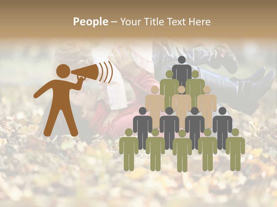 Portrait Background Beautiful PowerPoint Template