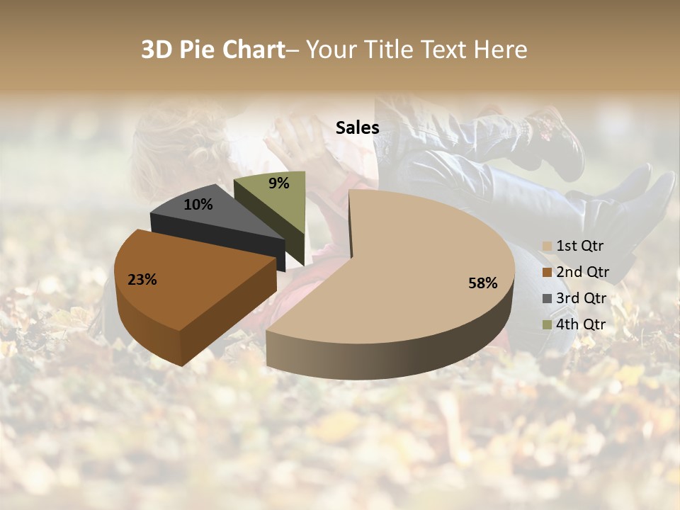 Portrait Background Beautiful PowerPoint Template