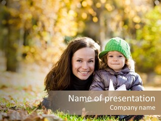 Outdoors Backlit Fun PowerPoint Template