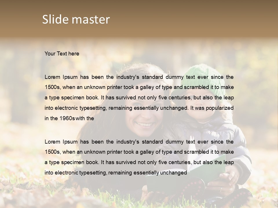 Outdoors Backlit Fun PowerPoint Template