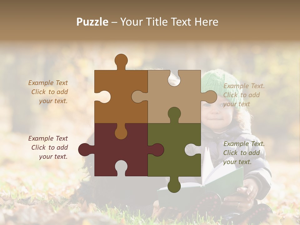 Outdoors Backlit Fun PowerPoint Template