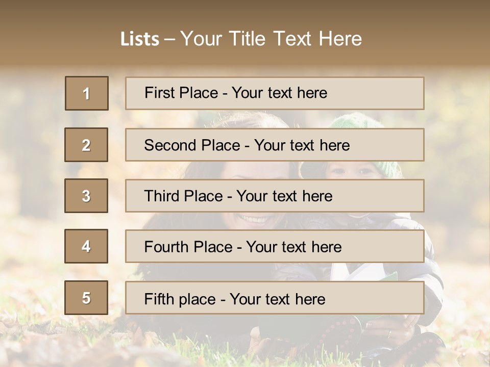 Outdoors Backlit Fun PowerPoint Template