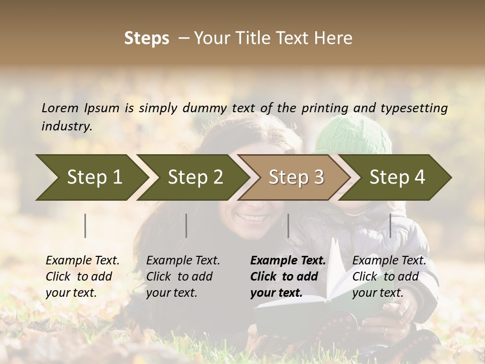 Outdoors Backlit Fun PowerPoint Template