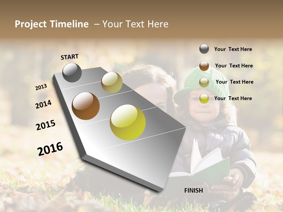 Outdoors Backlit Fun PowerPoint Template