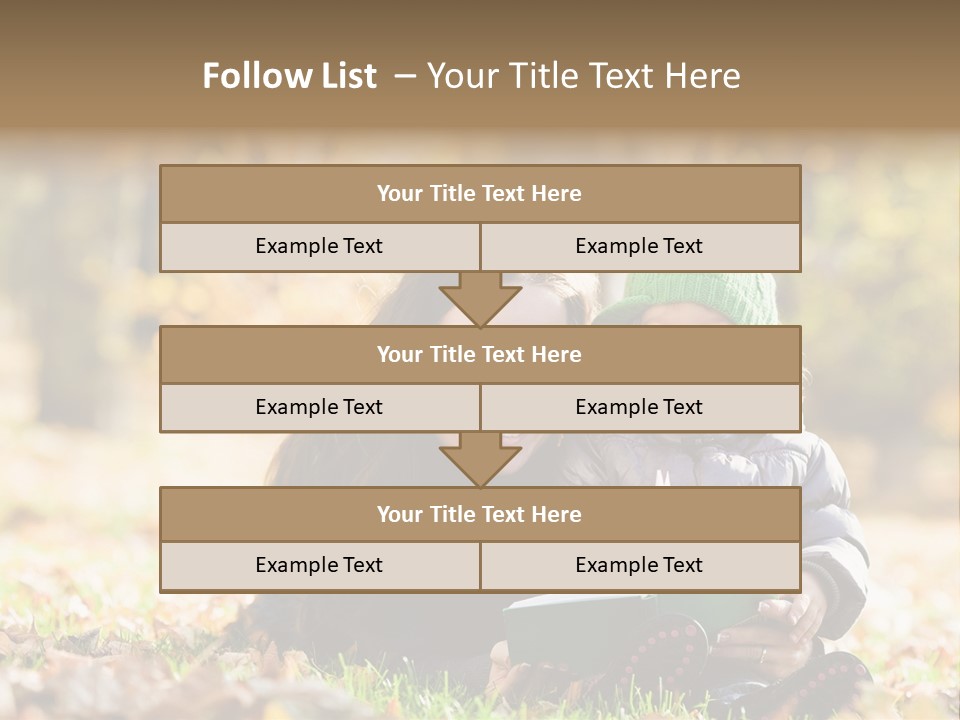 Outdoors Backlit Fun PowerPoint Template