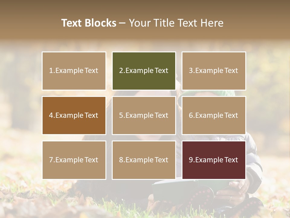 Outdoors Backlit Fun PowerPoint Template