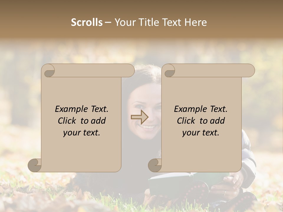 Outdoors Backlit Fun PowerPoint Template