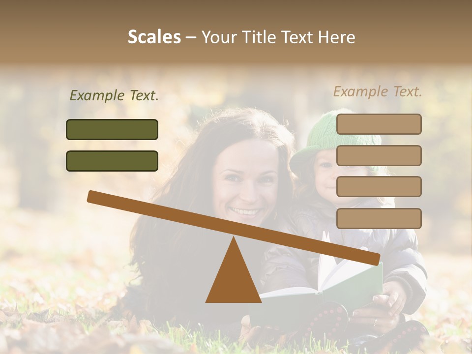 Outdoors Backlit Fun PowerPoint Template