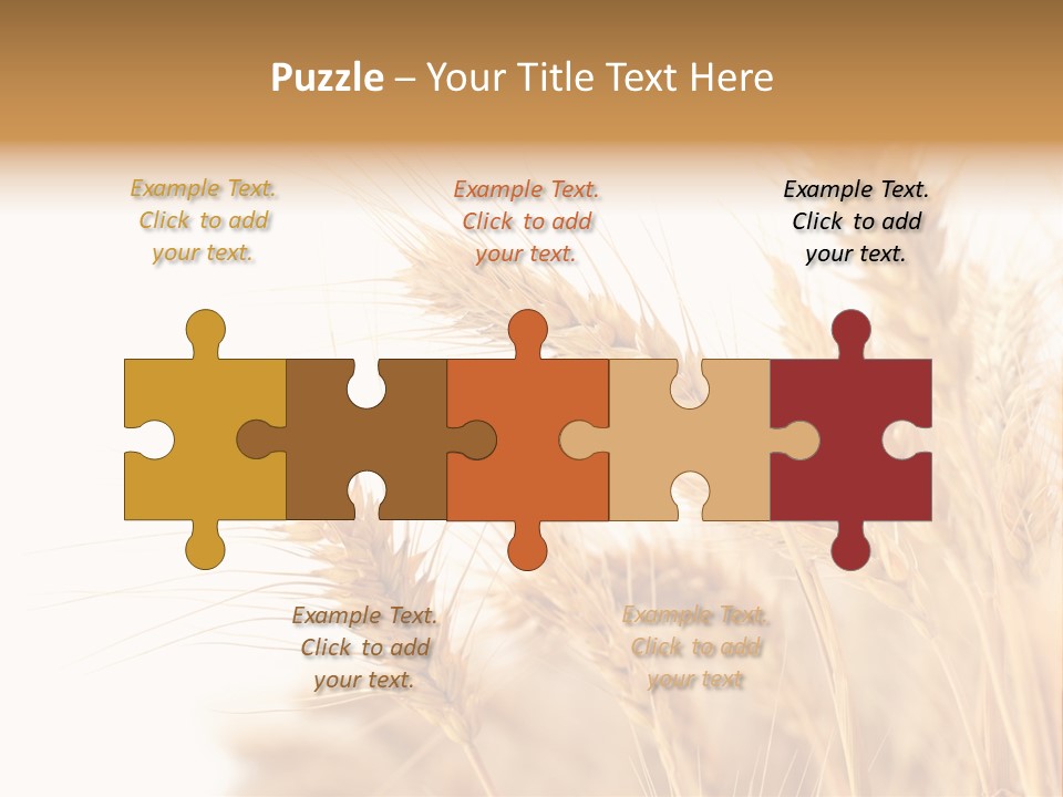 Baking Farmland Field PowerPoint Template