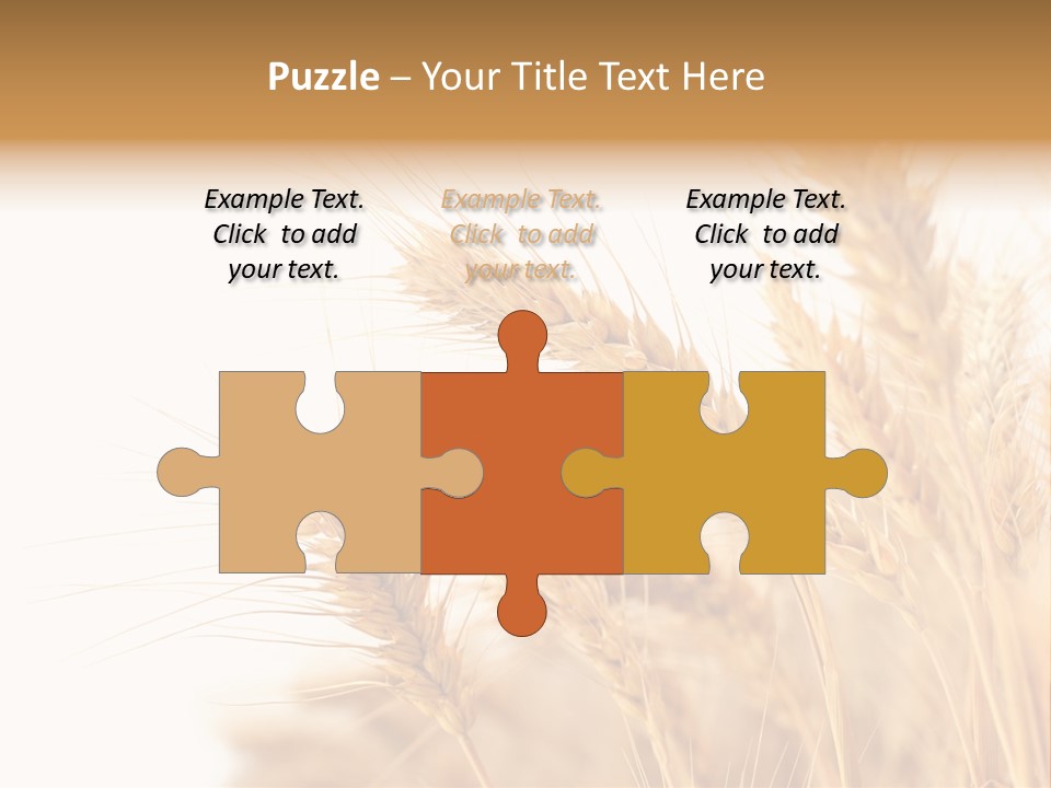 Baking Farmland Field PowerPoint Template