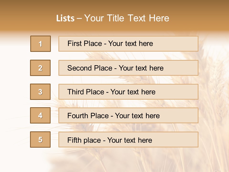 Baking Farmland Field PowerPoint Template