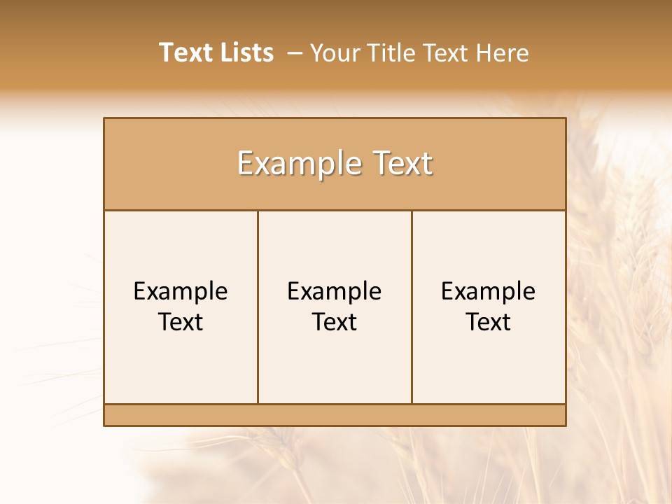 Baking Farmland Field PowerPoint Template