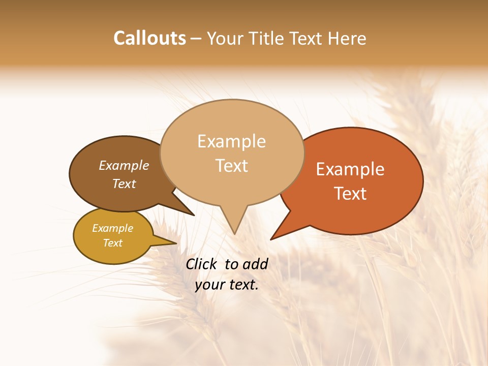 Baking Farmland Field PowerPoint Template