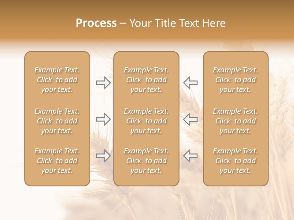 Baking Farmland Field PowerPoint Template