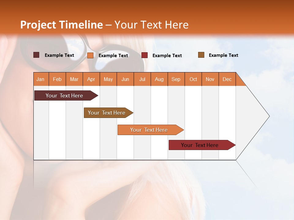 Stylish People Eyes PowerPoint Template