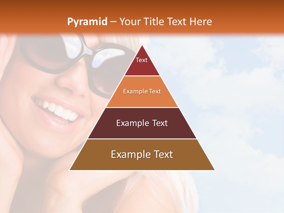 Stylish People Eyes PowerPoint Template