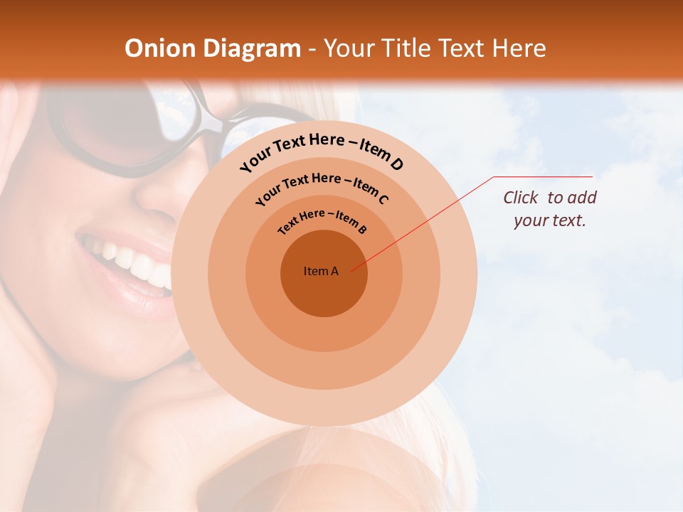 Stylish People Eyes PowerPoint Template