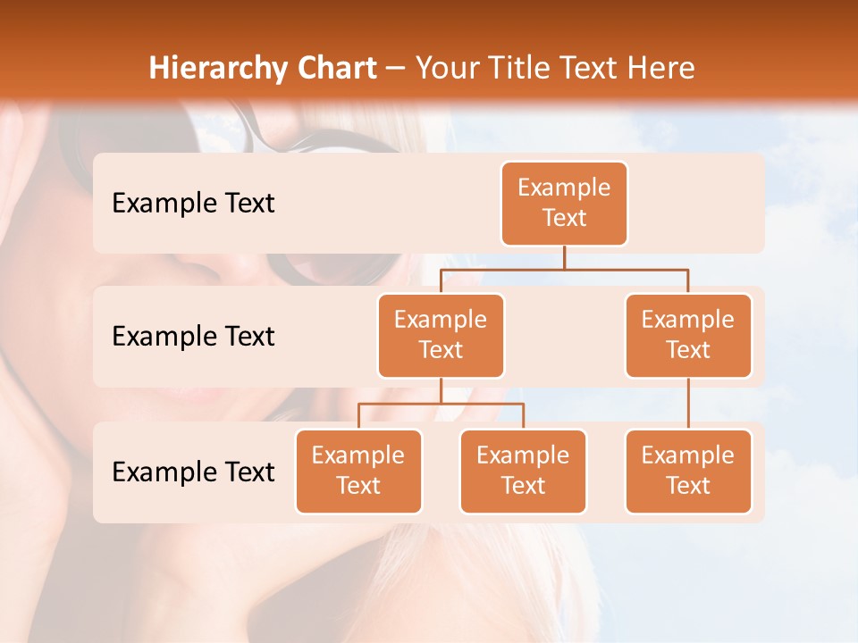 Stylish People Eyes PowerPoint Template