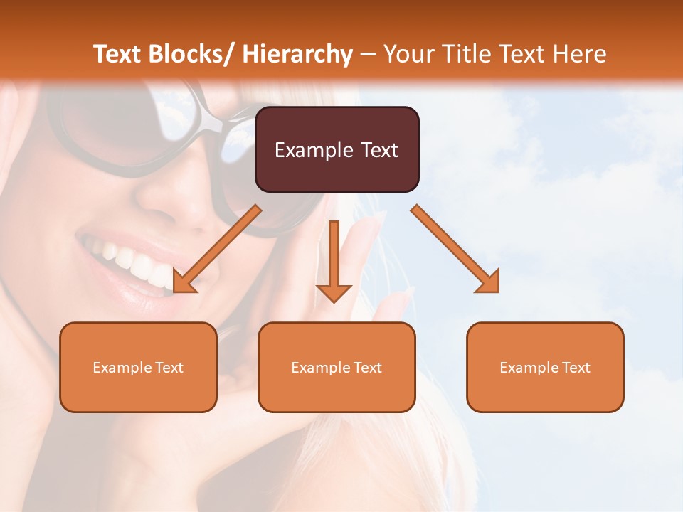 Stylish People Eyes PowerPoint Template