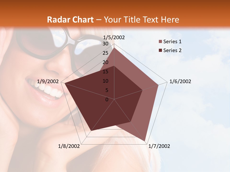 Stylish People Eyes PowerPoint Template