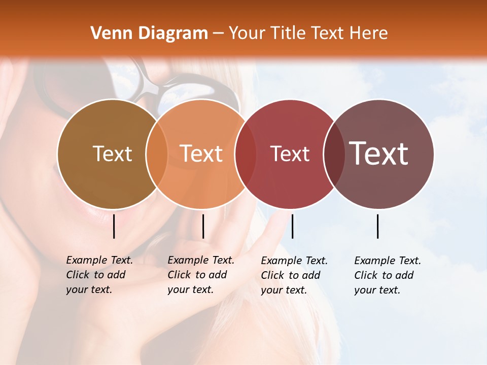 Stylish People Eyes PowerPoint Template