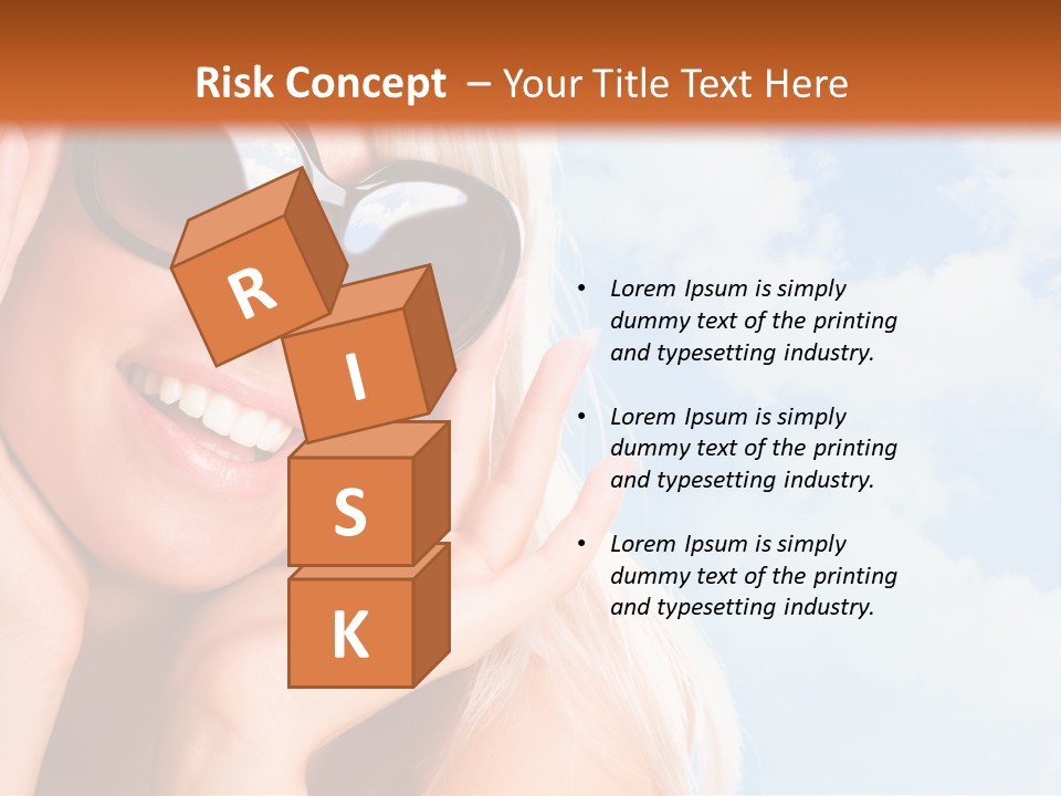 Stylish People Eyes PowerPoint Template