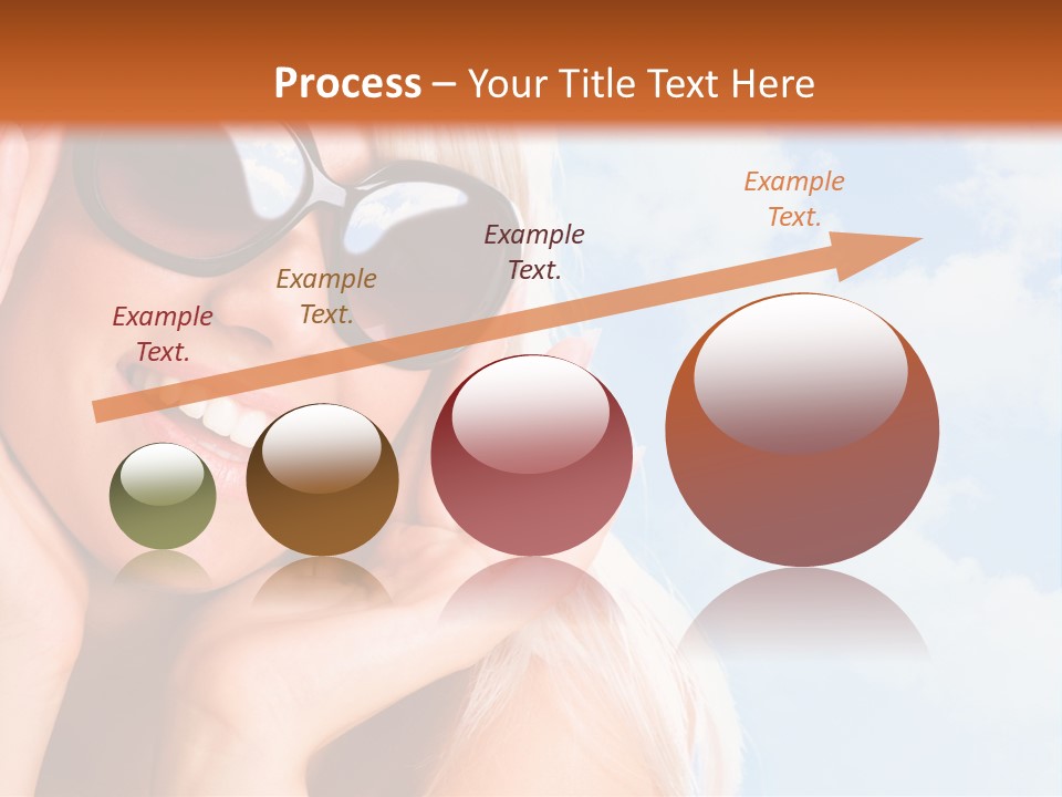 Stylish People Eyes PowerPoint Template