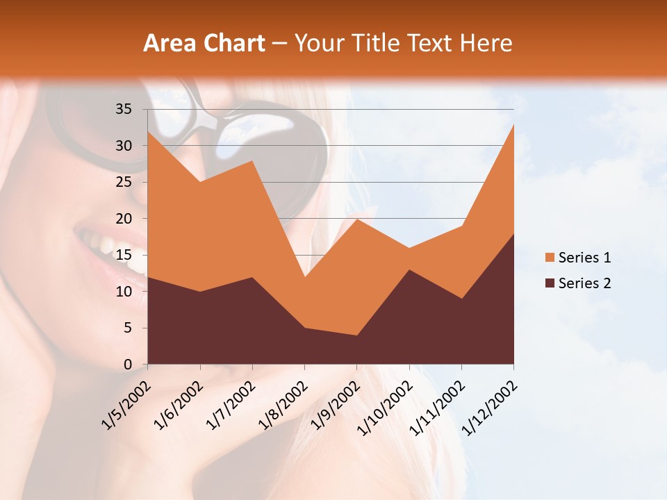 Stylish People Eyes PowerPoint Template